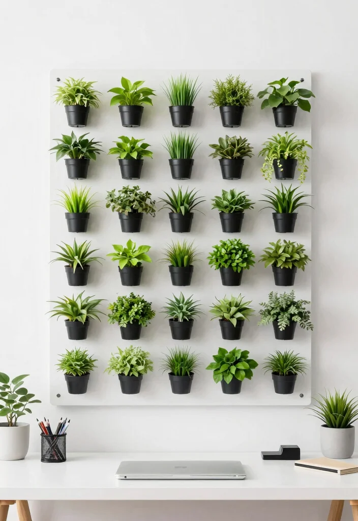 14 Pegboard Desk Setup Ideas That Stay Organized 50 14 Pegboard Desk Setup Ideas That Stay Organized - 10. Desk Plant Haven 1