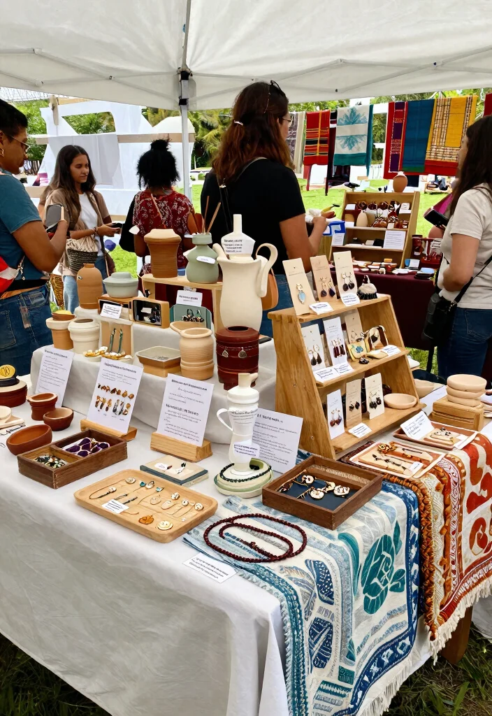 14 Stand Feira Criativo Ideas That Draw a Crowd 51 14 Stand Feira Criativo Ideas That Draw a Crowd - 11. Collaborations with Local Eco-Artisans 1