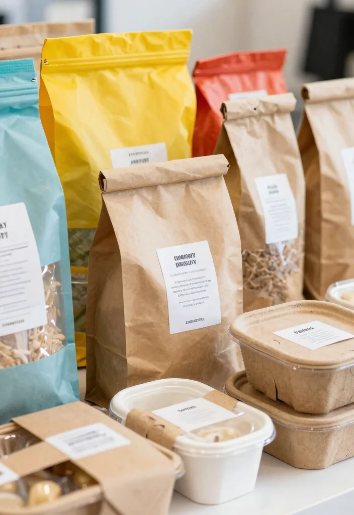 14 Stand Feira Criativo Ideas That Draw a Crowd 39 14 Stand Feira Criativo Ideas That Draw a Crowd - 9. Compostable Packaging Options 1