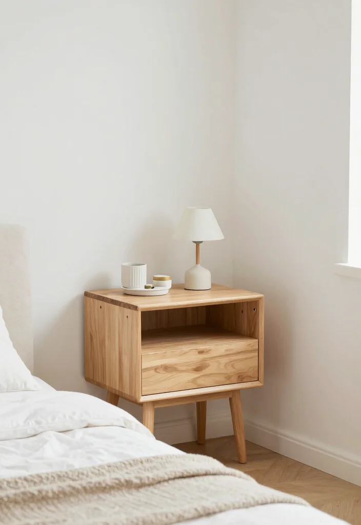 14 Wall Nightstand Ideas That Save Space Stylishly - 11. Corner Wall Nightstand 1