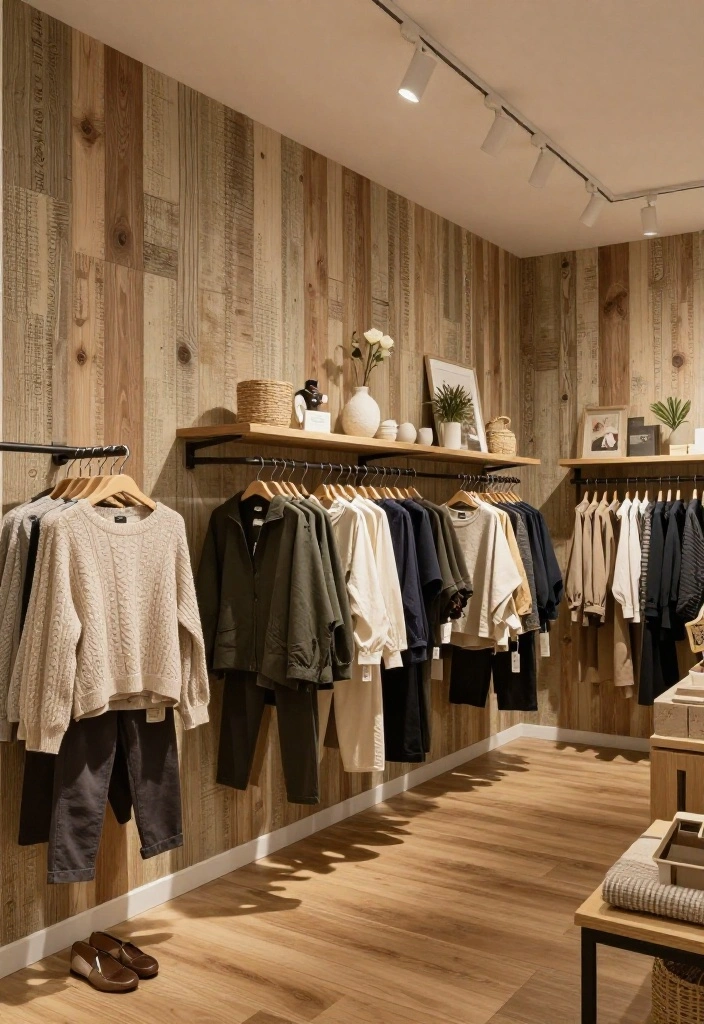 14 Wallpaper for Shop Wall Ideas That Attract Customers 2 14 Wallpaper for Shop Wall Ideas That Attract Customers - 2. Earthy Textures 1