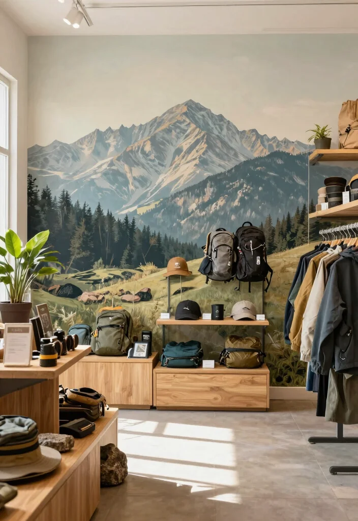 14 Wallpaper for Shop Wall Ideas That Attract Customers 15 14 Wallpaper for Shop Wall Ideas That Attract Customers - 5. Scenic Landscapes 1