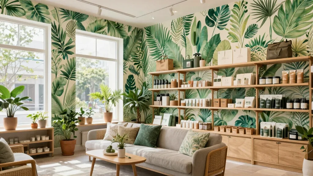 14 Wallpaper for Shop Wall Ideas That Attract Customers