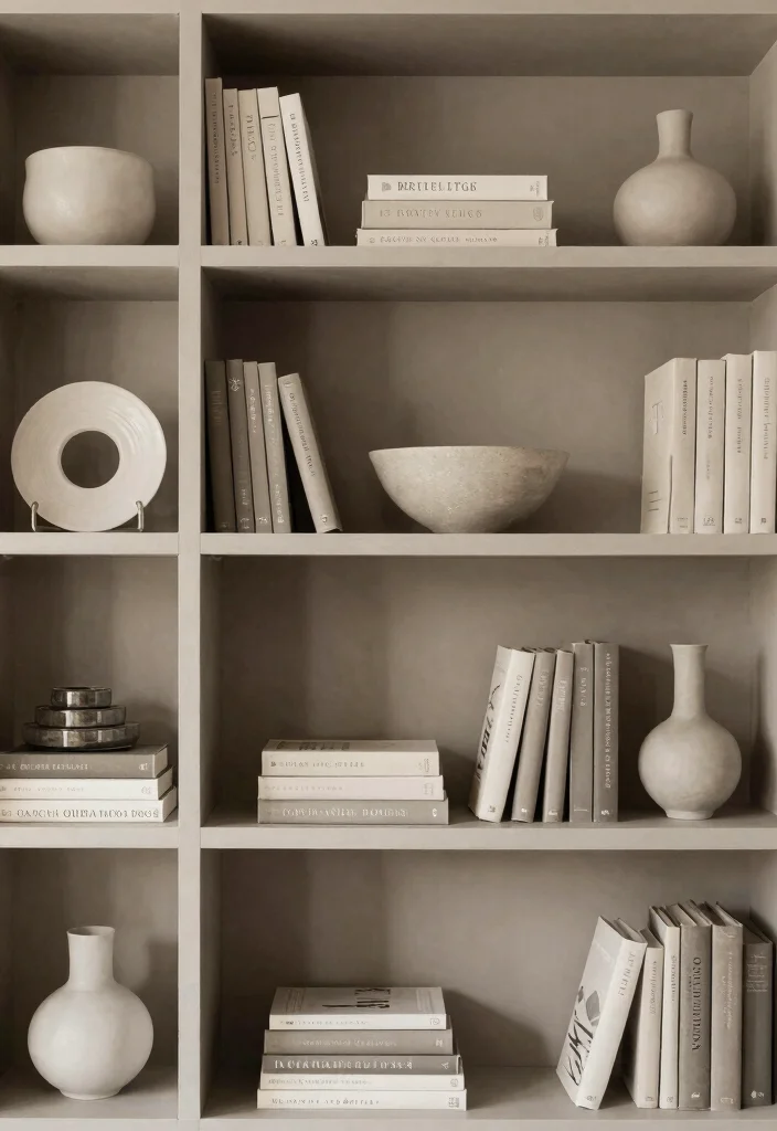 15 ACNH Bookshelf Design Ideas for a Cozy Island - 11. Monochromatic Harmony 1