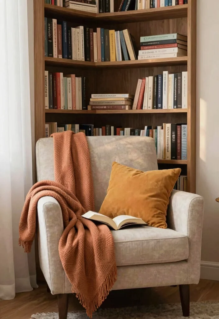 15 ACNH Bookshelf Design Ideas for a Cozy Island - 8. Cozy Reading Cove 1