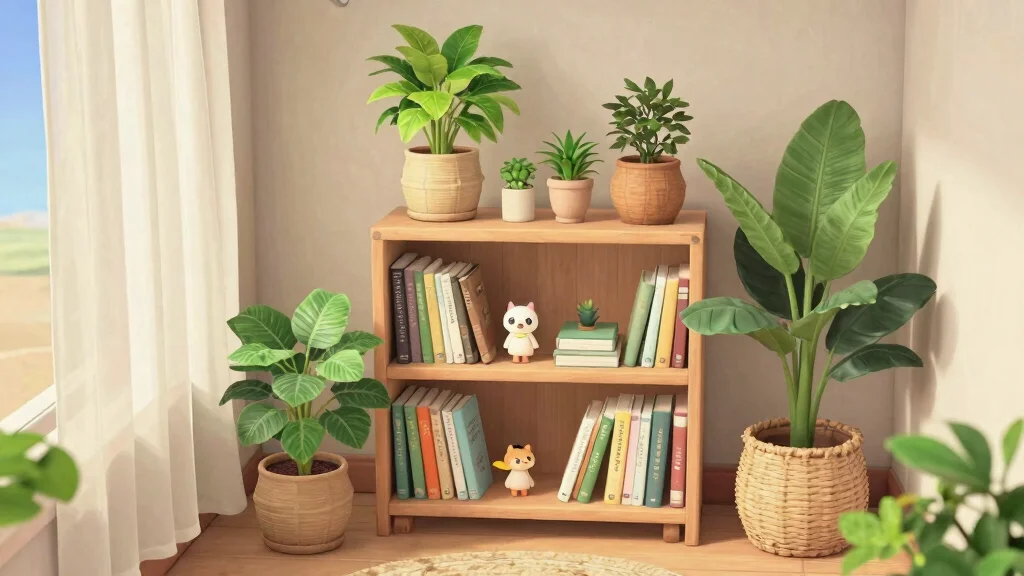 15 ACNH Bookshelf Design Ideas for a Cozy Island