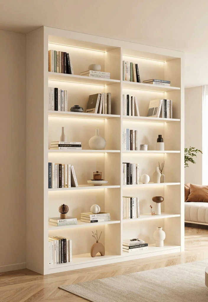 15 Bookshelf With Books Ideas That Look Effortlessly Styled - 11. Open Shelving Concept 1