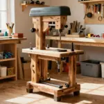 15 Drill Press Stand Ideas That Organize Your Workshop