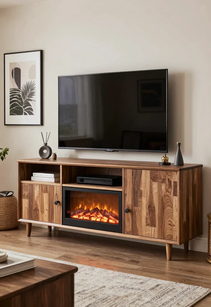 15 Fireplace TV Stand 2026 Trending Ideas That Look Cozy & Chic - 13. Customizable Options 1