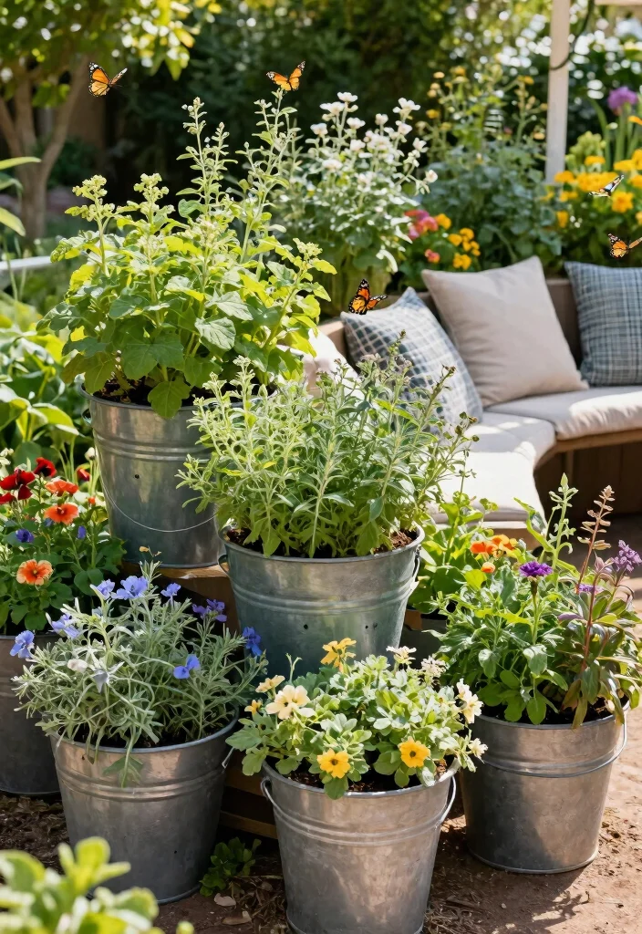 15 Five Gallon Bucket Garden Stand Ideas That Are Genius 65 15 Five Gallon Bucket Garden Stand Ideas That Are Genius - 15. Sensory Garden Feature 1