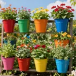 15 Five Gallon Bucket Garden Stand Ideas That Are Genius