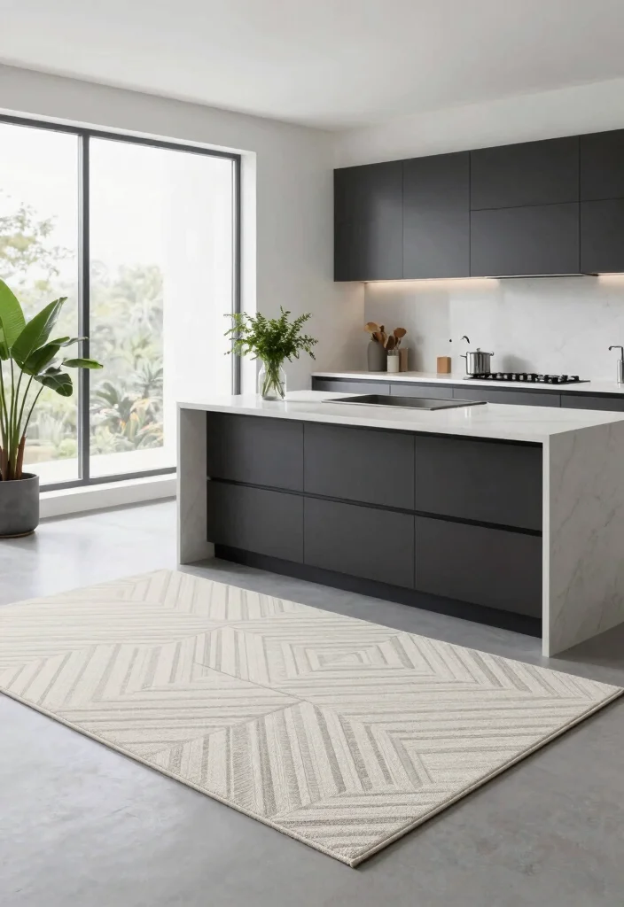 15 Kitchen Rug 2026 Trending Ideas That Add Style & Comfort 33 15 Kitchen Rug 2026 Trending Ideas That Add Style & Comfort - 9. Minimalist Geometric Rugs 1