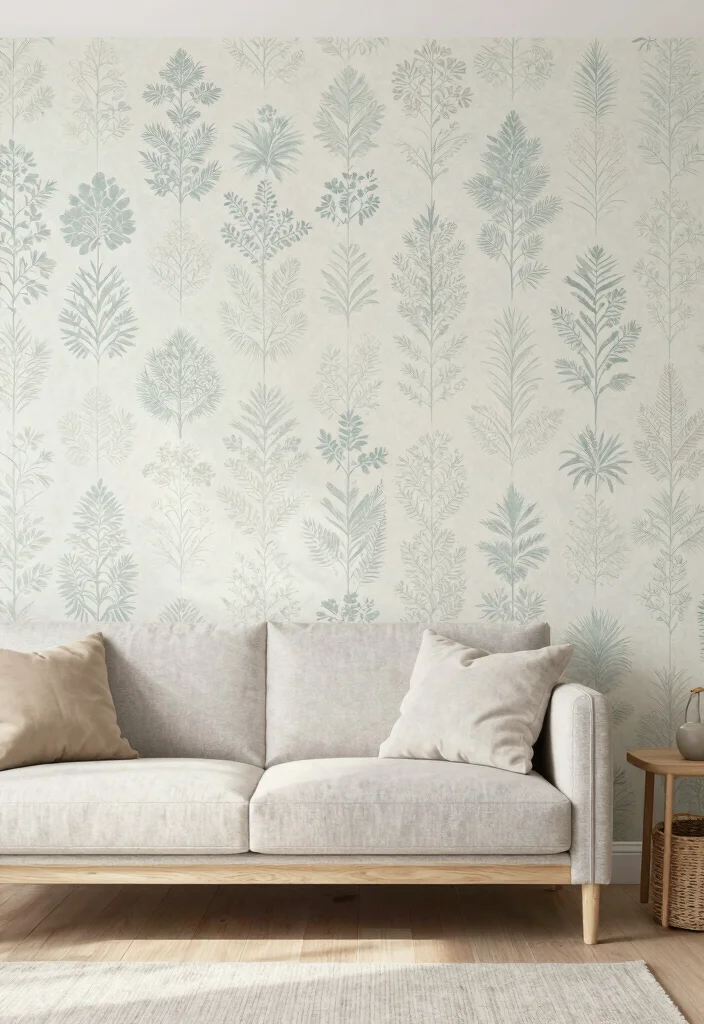 15 TV Wall Wallpaper Ideas That Elevate Instantly 41 15 TV Wall Wallpaper Ideas That Elevate Instantly - 11. Scandinavian Simplicity 1