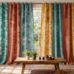 16 Block Print Curtains Ideas With Artistic Flair