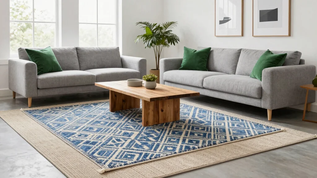 16 Double Rug Living Room Ideas That Layer Beautifully