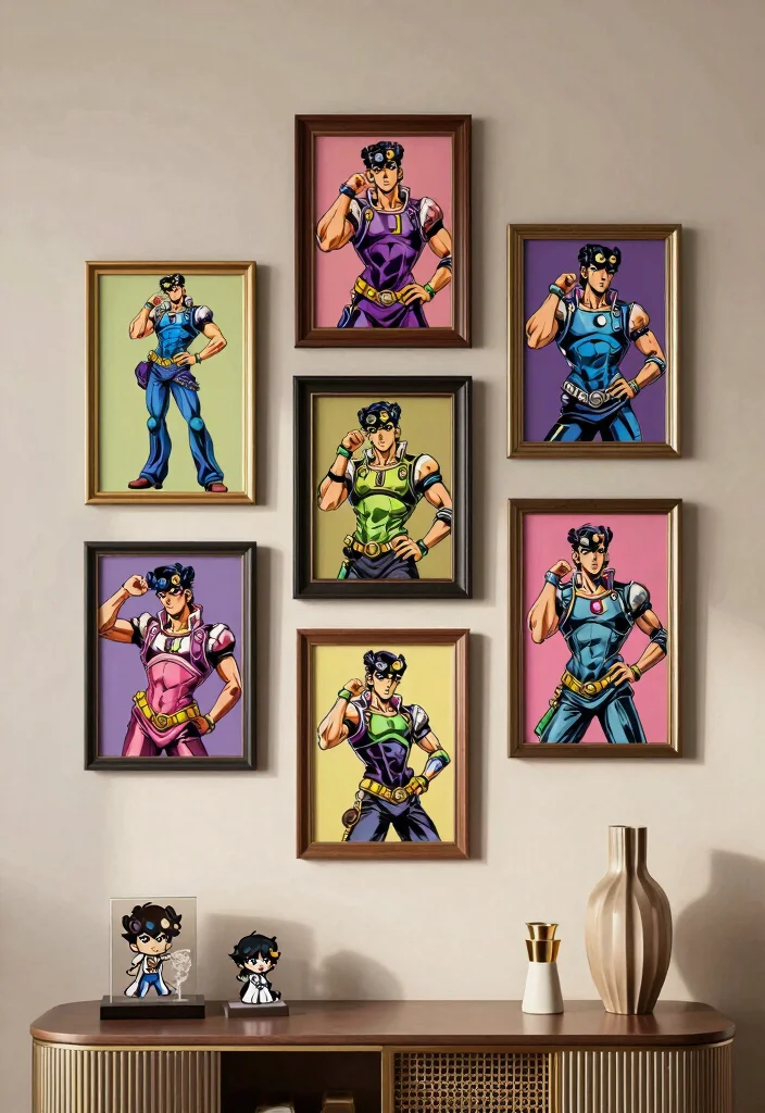 16 JoJo Stand Pose Ideas Fans Will Love 1 16 JoJo Stand Pose Ideas Fans Will Love - 1. Stand Pose Wall Art 1