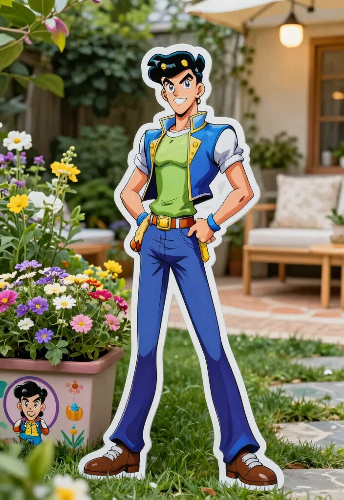 16 JoJo Stand Pose Ideas Fans Will Love 57 16 JoJo Stand Pose Ideas Fans Will Love - 15. Stand Pose Garden Decor 1