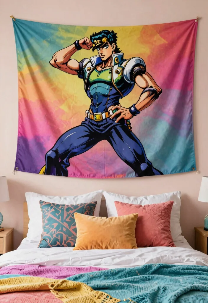 16 JoJo Stand Pose Ideas Fans Will Love 58 16 JoJo Stand Pose Ideas Fans Will Love - 16. Stand Pose Tapestries 1