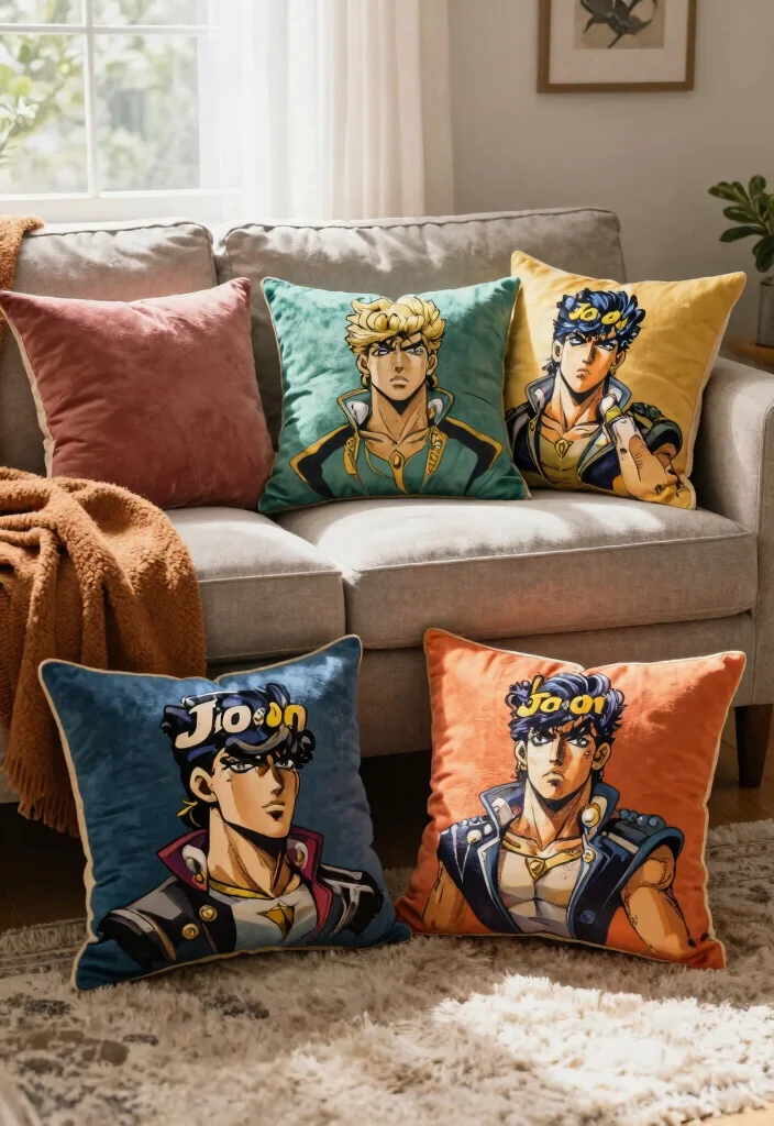 16 JoJo Stand Pose Ideas Fans Will Love 2 16 JoJo Stand Pose Ideas Fans Will Love - 2. Stand Pose Pillows 1