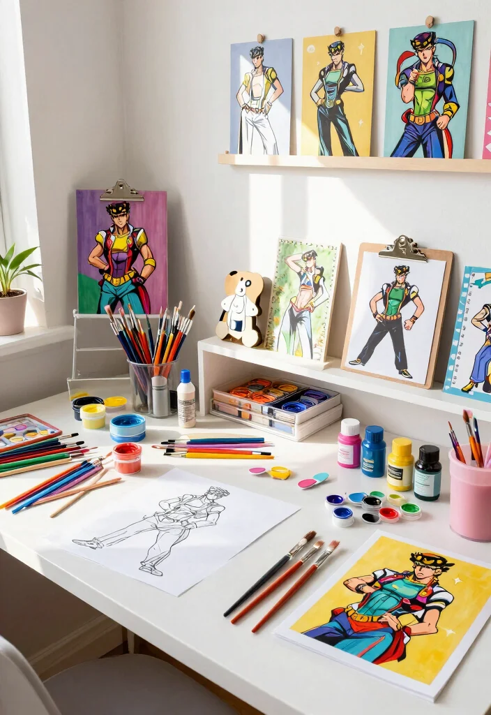 16 JoJo Stand Pose Ideas Fans Will Love 30 16 JoJo Stand Pose Ideas Fans Will Love - 8. Stand Pose DIY Crafts 1