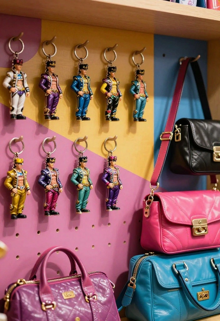 16 JoJo Stand Pose Ideas Fans Will Love 41 16 JoJo Stand Pose Ideas Fans Will Love - 9. Stand Pose Keychains 1