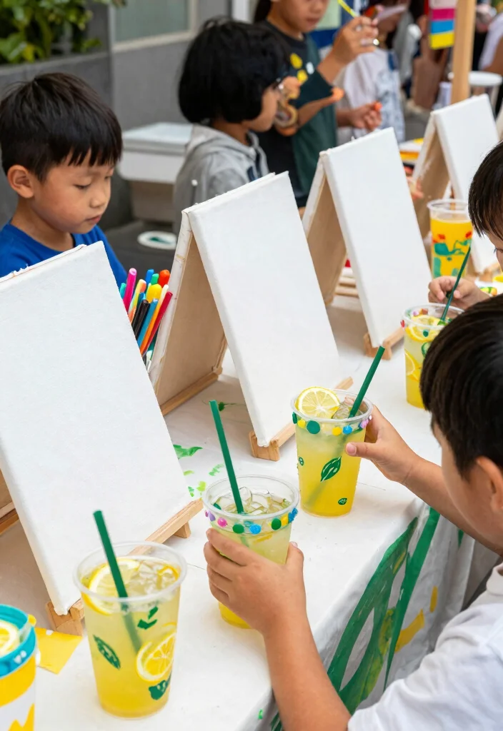 16 Lemonade Stand Photo Shoot Ideas With Cute Vibes - 13. Artistic DIY Lemonade Stand 1