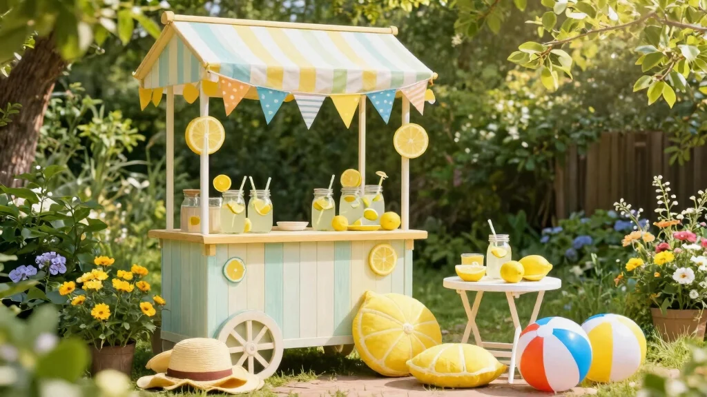 16 Lemonade Stand Photo Shoot Ideas With Cute Vibes