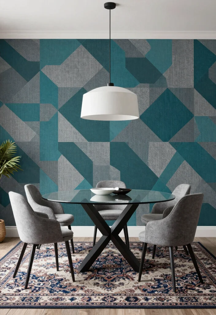 16 Persian Rug Wallpaper 2026 Trending Ideas With Luxe Vintage Vibes 15 16 Persian Rug Wallpaper 2026 Trending Ideas With Luxe Vintage Vibes - 5. Geometric Twist: Modern Persian Designs 1