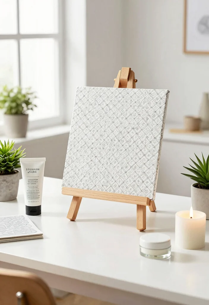 16 Photography Backdrop Stand Ideas for Stunning Shoots - 10. Simple Tabletop Stands 1