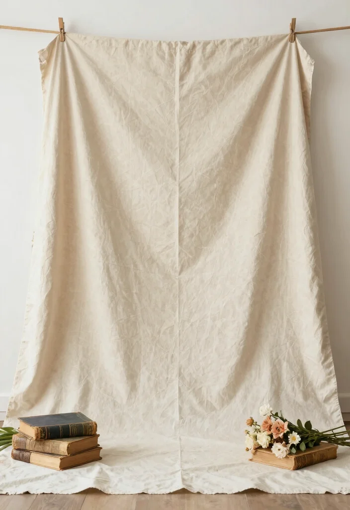 16 Photography Backdrop Stand Ideas for Stunning Shoots - 16. Canvas Drop Cloths 1