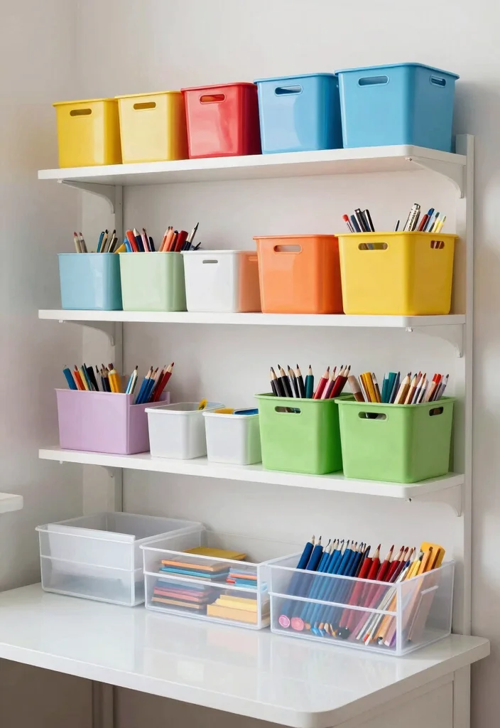 16 Teacher Desk Area Classroom Setup Ideas That Inspire - 10. Smart Storage Solutions 1