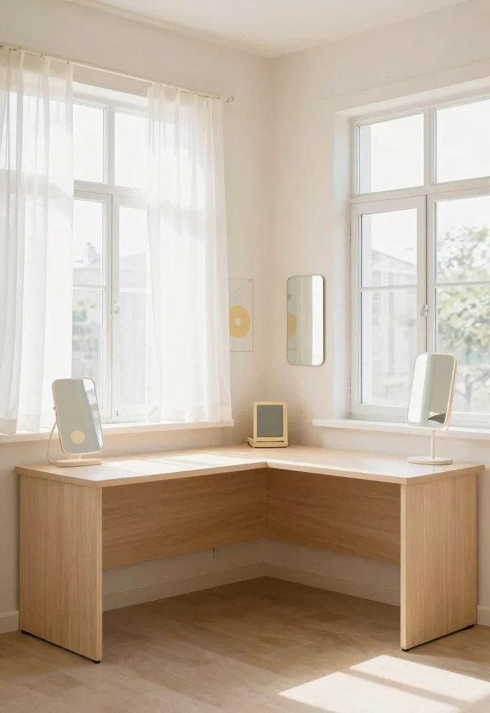 16 Teacher Desk Area Classroom Setup Ideas That Inspire - 15. Bright and Airy 1