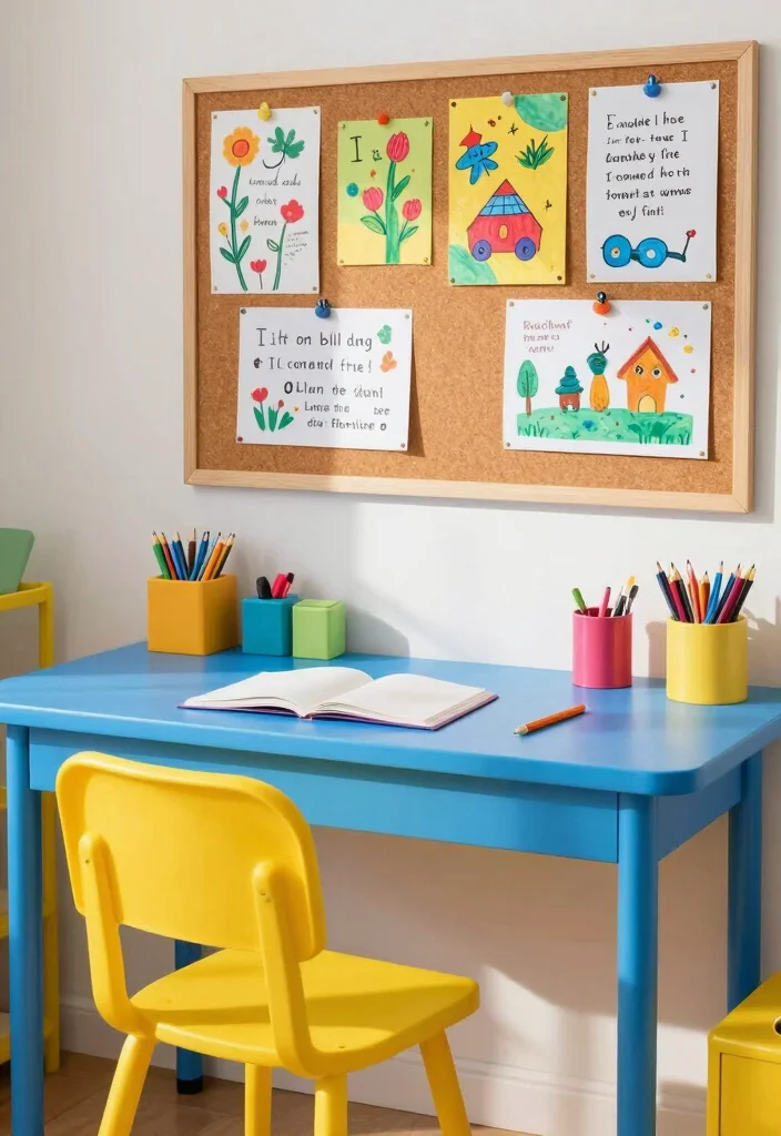 16 Teacher Desk Area Classroom Setup Ideas That Inspire - 3. Colorful Productivity Hub 1
