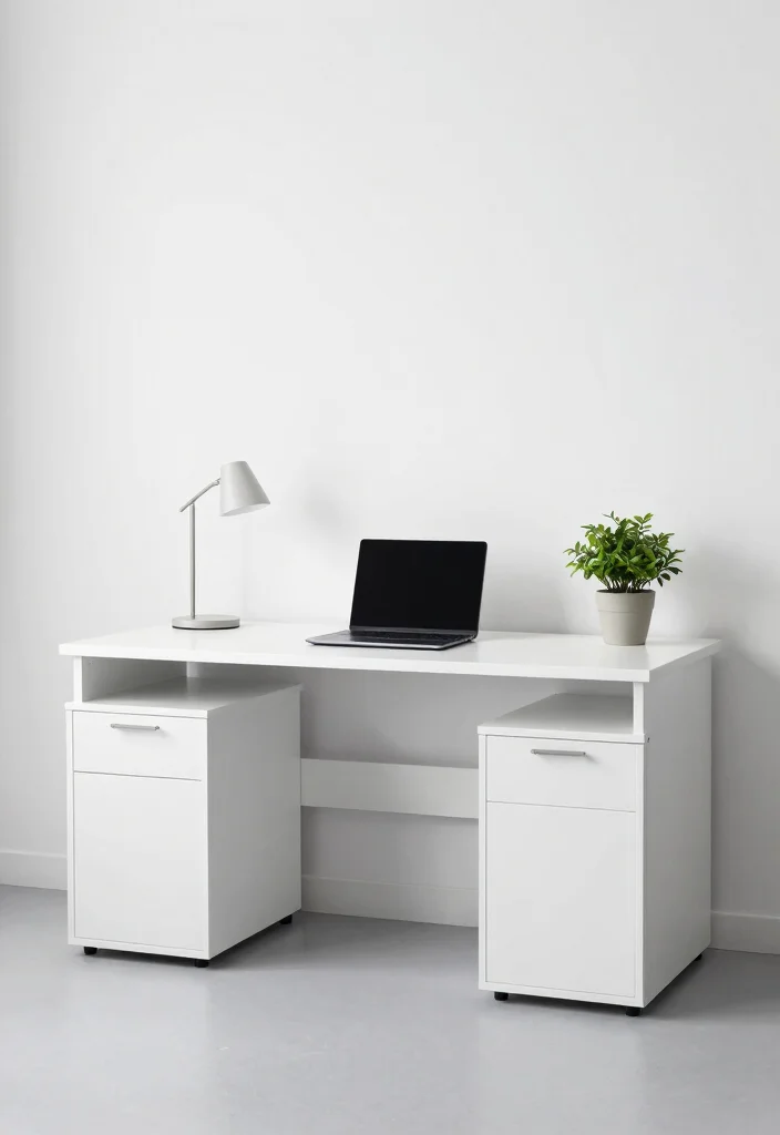 16 Teacher Desk Area Classroom Setup Ideas That Inspire - 4. Functional Minimalism 1