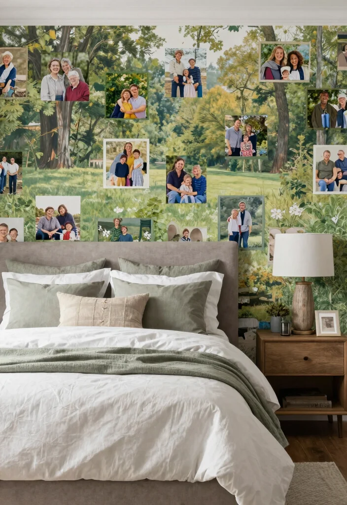 16 Wallpaper Bedroom Feature Wall 2026 Trending Ideas That Pop Beautifully - 16. Custom Designs 1