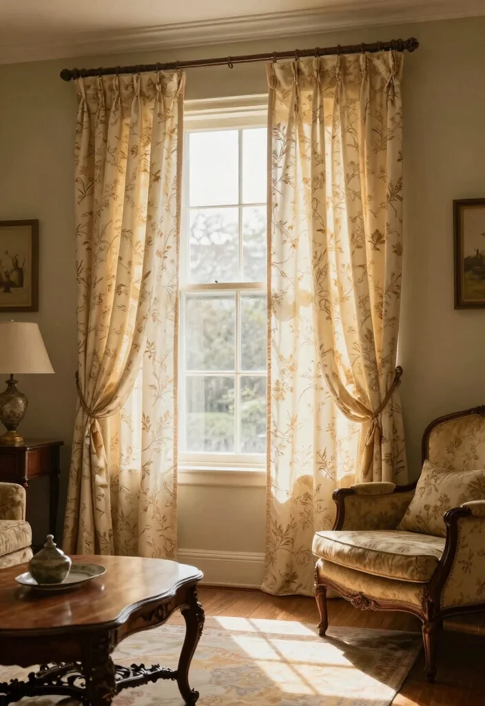 17 Living Room Curtains 2026 Trending Ideas That Transform Your Space 44 17 Living Room Curtains 2026 Trending Ideas That Transform Your Space - 14. Vintage Inspirations 1