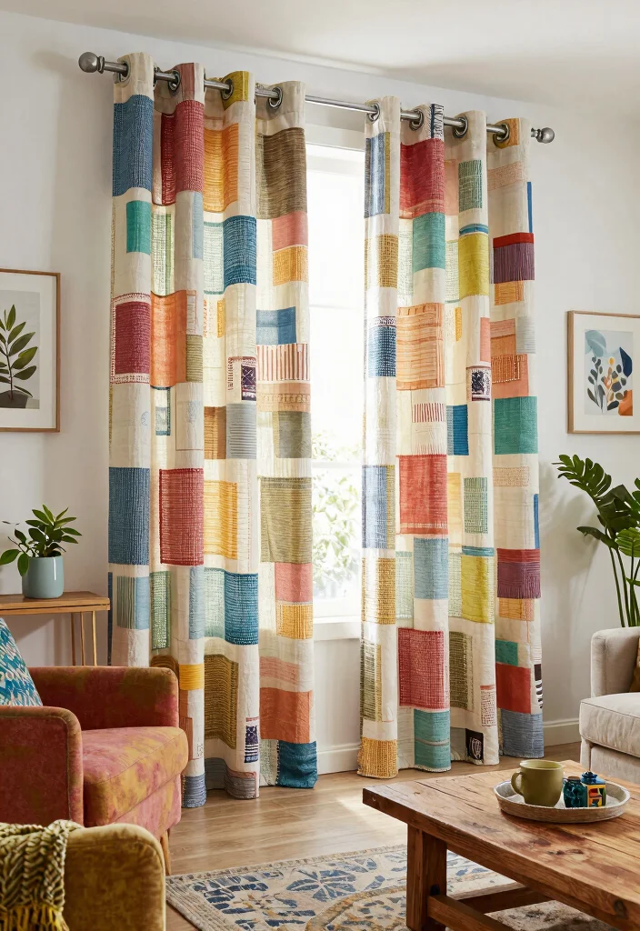 17 Living Room Curtains 2026 Trending Ideas That Transform Your Space 3 17 Living Room Curtains 2026 Trending Ideas That Transform Your Space - 3. Recycled Fabric Charm 1