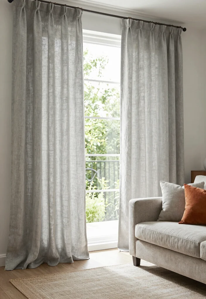 17 Living Room Curtains 2026 Trending Ideas That Transform Your Space 4 17 Living Room Curtains 2026 Trending Ideas That Transform Your Space - 4. Linen Luxury 1