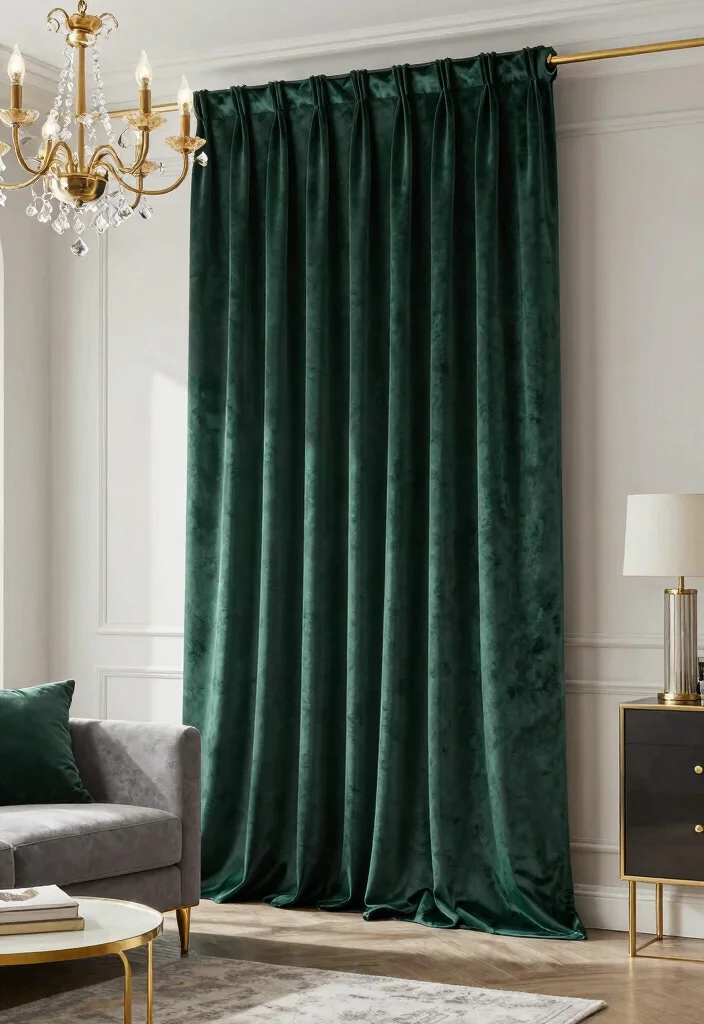 17 Living Room Curtains 2026 Trending Ideas That Transform Your Space 15 17 Living Room Curtains 2026 Trending Ideas That Transform Your Space - 5. Sustainable Velvet 1