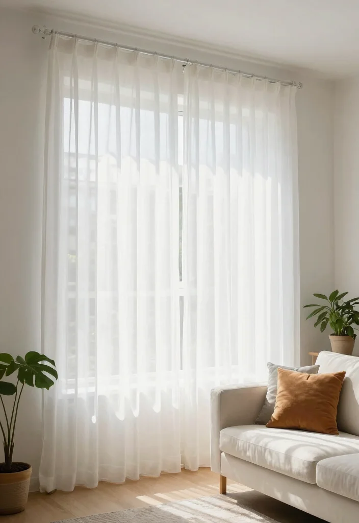 17 Living Room Curtains 2026 Trending Ideas That Transform Your Space 16 17 Living Room Curtains 2026 Trending Ideas That Transform Your Space - 6. Sheer Perfection 1