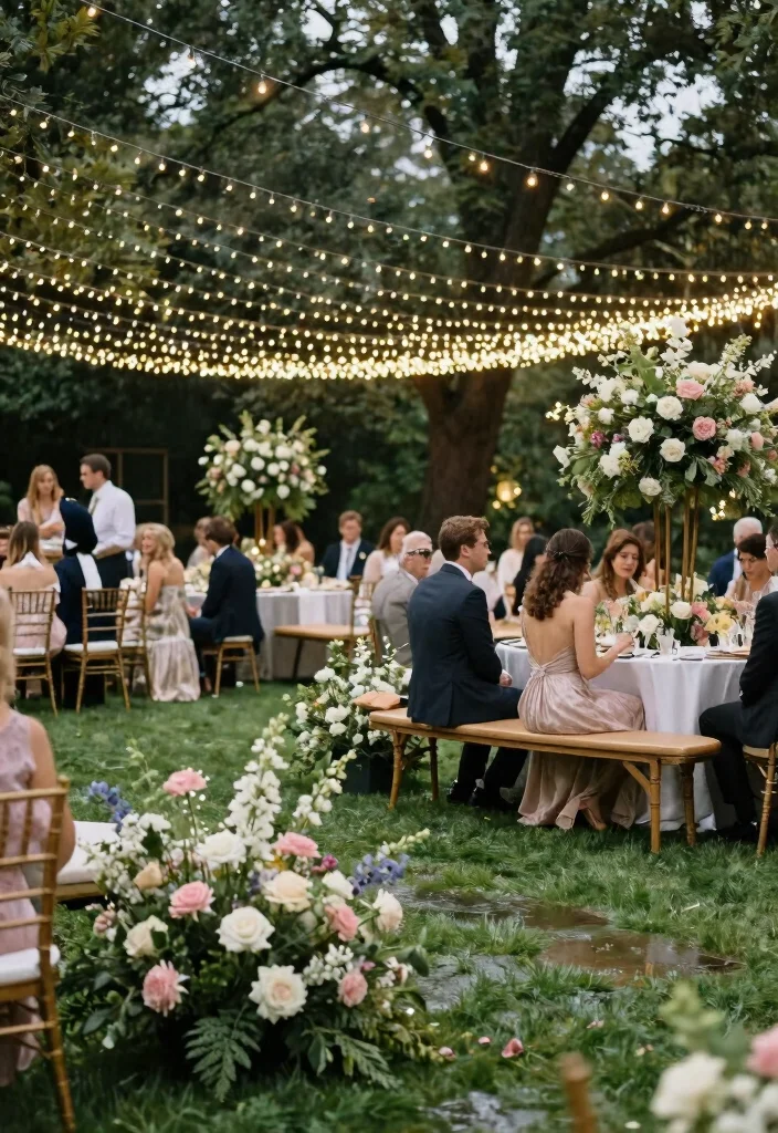 17 Wet Grass Rug Ideas With Fresh Natural Texture - 15. Unique Event Spaces Featuring Wet Grass Rugs 1