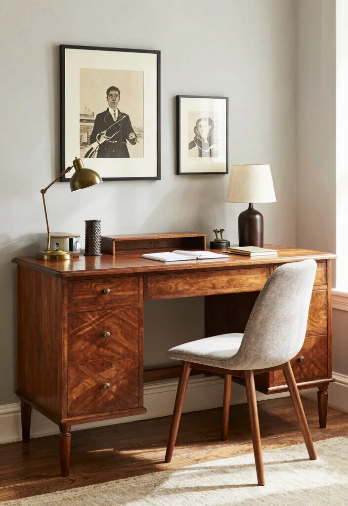 17 Work Office Desk Setup Aesthetic Ideas That Boost Focus 65 17 Work Office Desk Setup Aesthetic Ideas That Boost Focus - 15. Timeless Classic Designs 1