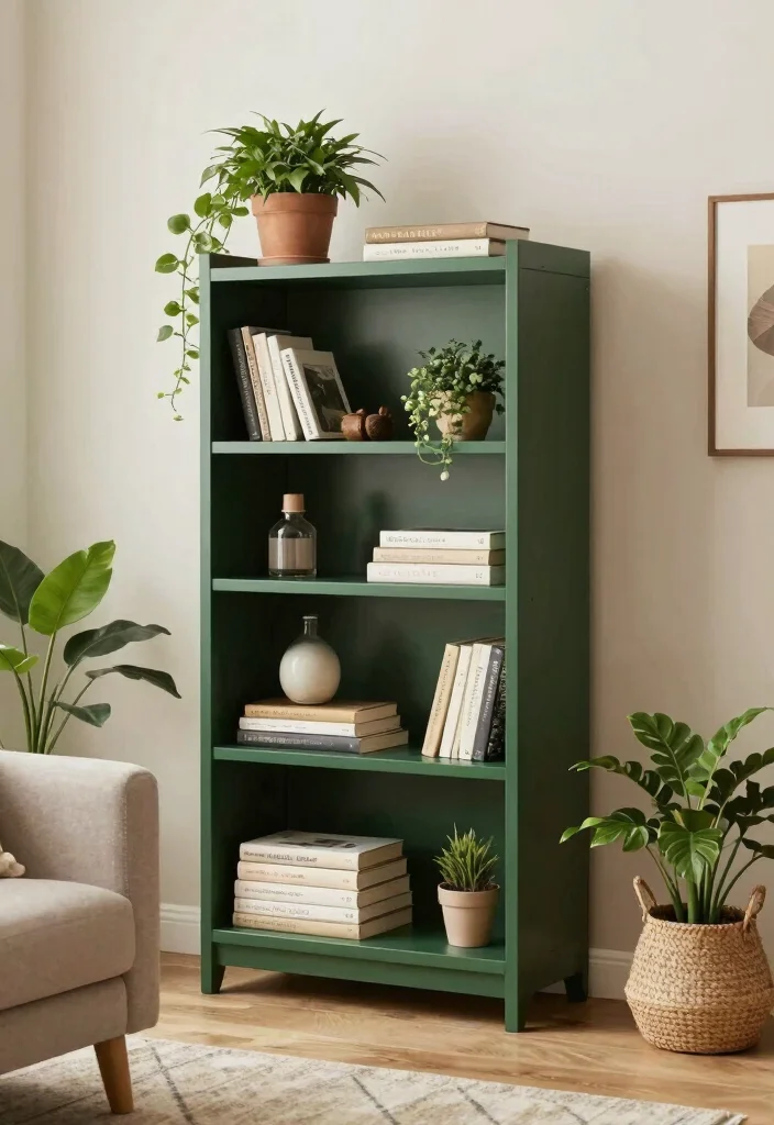 18 Dark Green Bookshelf Ideas With Bold Character - Conclusion 1