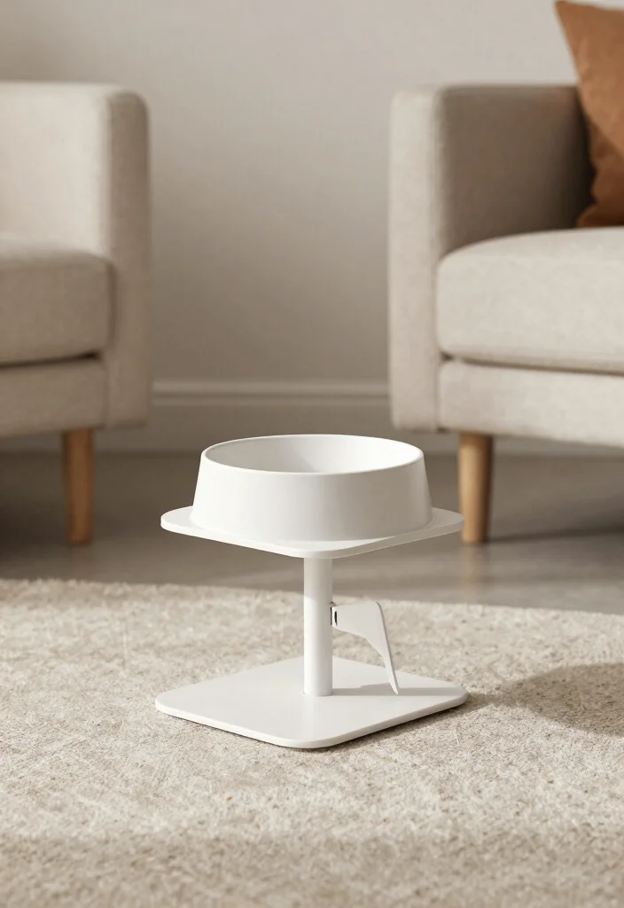 18 Dog Bowl Stand Ideas That Feel Stylish & Practical - 12. Adjustable Height Stands 1