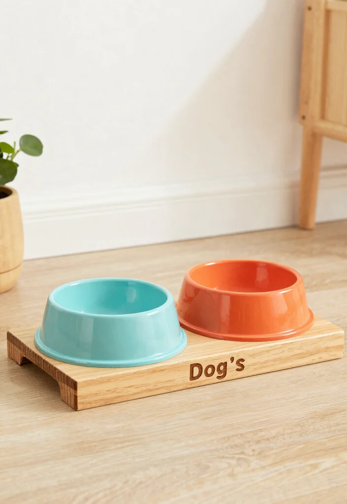 18 Dog Bowl Stand Ideas That Feel Stylish & Practical - 14. Customizable Stands 1