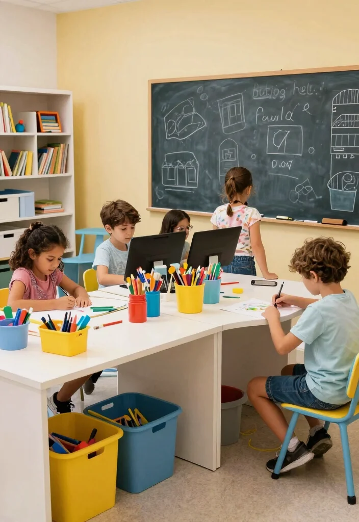 18 L Shaped Desk Setup Aesthetic Ideas That Maximize Space - 13. Functional Family Hub 1