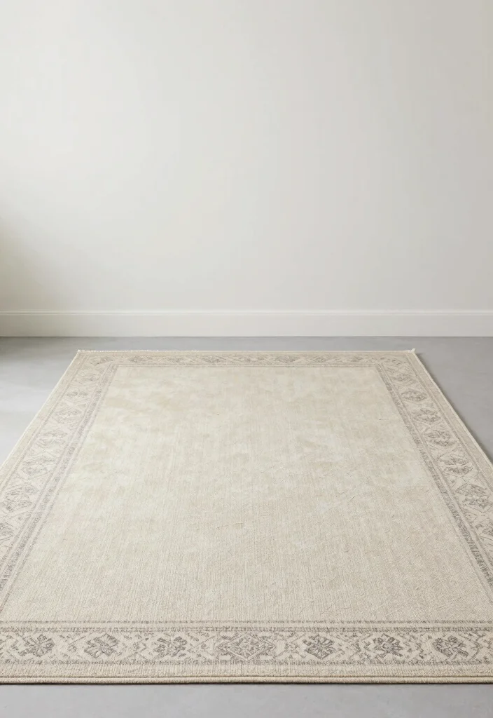 18 Rug on Rug Ideas That Look Designer Styled 54 18 Rug on Rug Ideas That Look Designer Styled - 14. Minimalist Layering 1