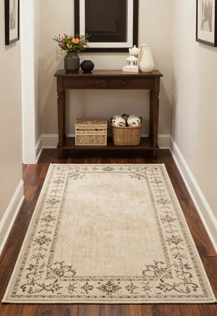 18 Rug on Rug Ideas That Look Designer Styled 68 18 Rug on Rug Ideas That Look Designer Styled - 18. Layered Rugs in Entryways 1
