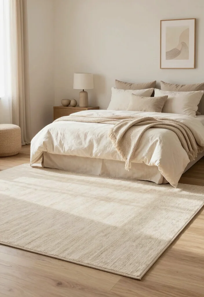 18 Rug on Rug Ideas That Look Designer Styled 28 18 Rug on Rug Ideas That Look Designer Styled - 8. Monochromatic Layering 1