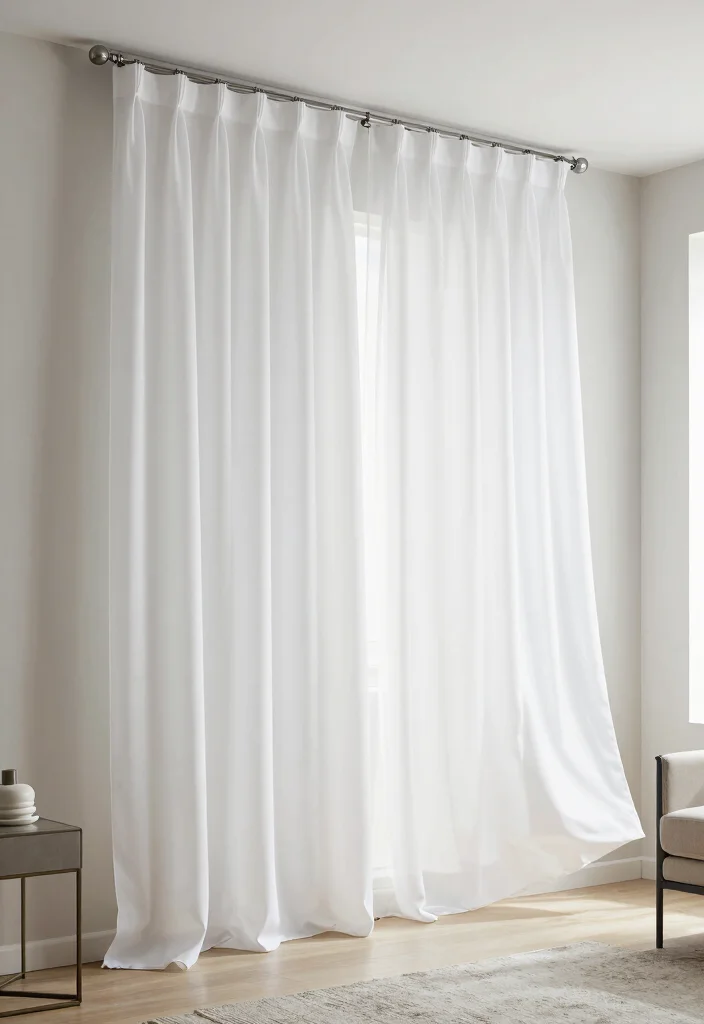 18 Ways to Hang Curtains Ideas That Look Creative 55 18 Ways to Hang Curtains Ideas That Look Creative - 15. Clip and Wire Systems 1